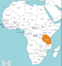 Map of Africa 200px